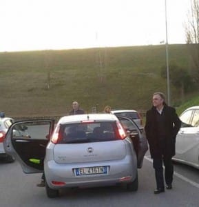 L'arrivo di Rossi al Cassero