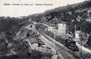 Vecchia cartolina di Corbezzi