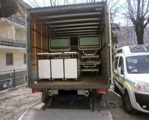 Lo sgombero del Pacini dopo il 'potenziamento'