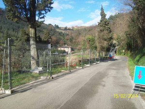 Oggi (osservate il guard rail]