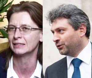 Laura Bottici e Massimo Artini