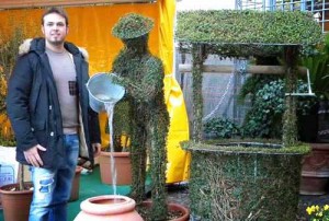 Luca Romiti e l'arte topiaria