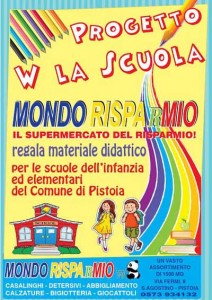 Il manifestino di "W la Scuola!"