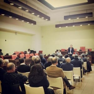 Rossi in Sala Consiglio a Quarrata