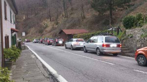 La Statale 12 dell'Abetone e del Brennero è rimasta intasata