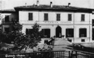 Un'antica cartolina del Caselli