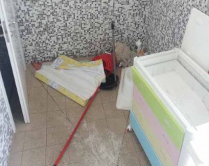Vandali ai bagni pubblici
