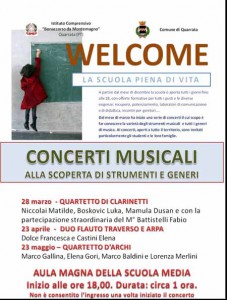 Concerti alla Scuola Media
