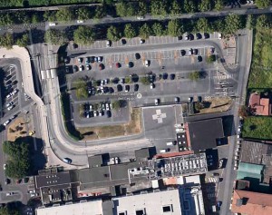Parcheggio ex Ceppo lungo viale Matteotti