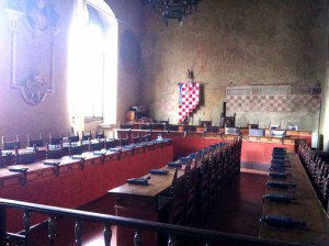 La sala del Consiglio