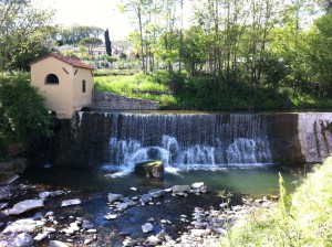 Il punto di partenza della Gora di Scornio
