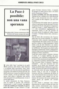 Vannino Chiti e la pace