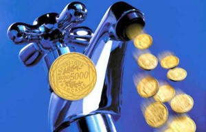 Acqua a peso d'oro