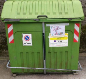 Il cassonetto 'speciale'