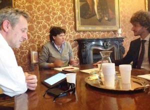 Bettarini, Saccardi e Fanucci in Regione
