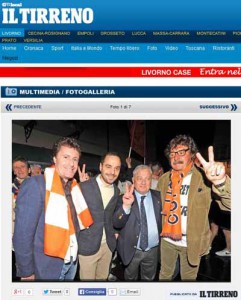 Anche il Sindaco tifa per la Pistoiese