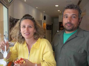 Paola Bidin e Gianni Alessandri, apicoltori