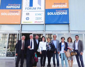 L'Asl3 a Roma per essere premiata