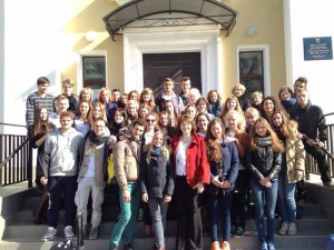 I ragazzi dello scambio a San Pietroburgo