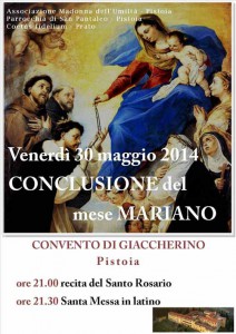 Locandina del mese mariano