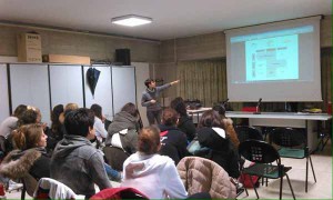 Un’immagine della presentazione del progetto