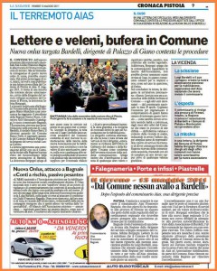Immagini da La Nazione e Il Tirreno