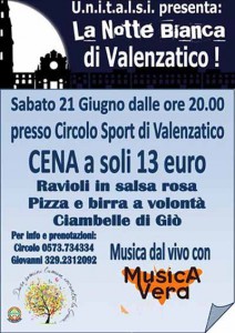 Notte bianca Unitalsi