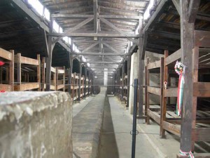 Una baracca a Birkenau