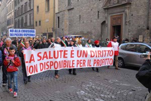 La manifestazione del 7 dicembre 2013 a Firenze