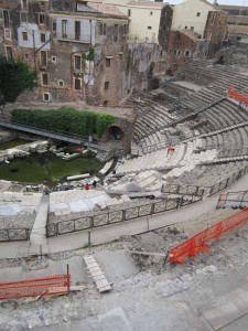 Teatro di Catania. Vista d’insieme