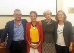 Paolo Magnanensi, Veronica Elena Bocci, Lorenza Franzino e Federica Fratoni
