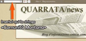 Come cercare in Quarrata/news