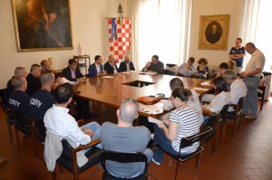 Movida Un momento della conferebnza stampa.1