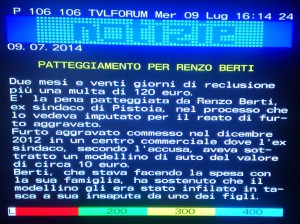 Il televideo di Tvl