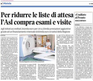 Il Tirreno, 27 settembre 2014