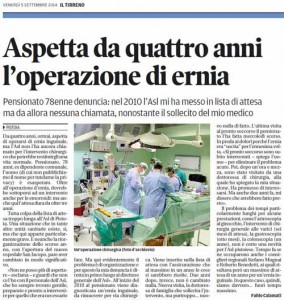Il Tirreno, 5 settembre 2014