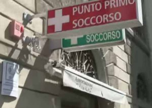 Punto di Primo Soccorso o... Pronto Soccorso al Piot di San Marcello?