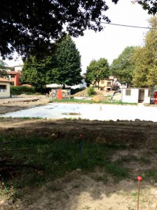 Giardino Volante. 3. Spianamenti