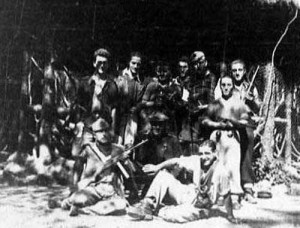 Una squadra di partigiani pistoiesi