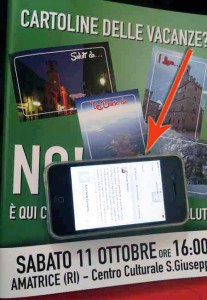 Un’immagine da Amatrice