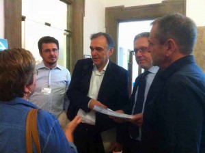 Con il Presidente Rossi