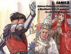 Manara - Lo schiaffo di Anagni